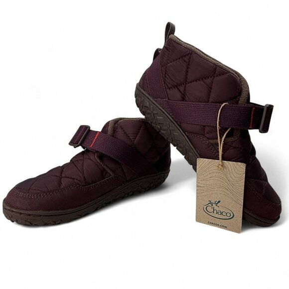 Chaco Kids Ramble Puff Slip-On Shoes Plum Size 4.5 Big Kid New with Tags - Picture 6 of 12